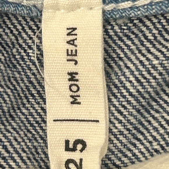 PacSun Patchwork Denim Jeans Straight Leg Size 25 Inseam 28” Festival Mom - Picture 5 of 8